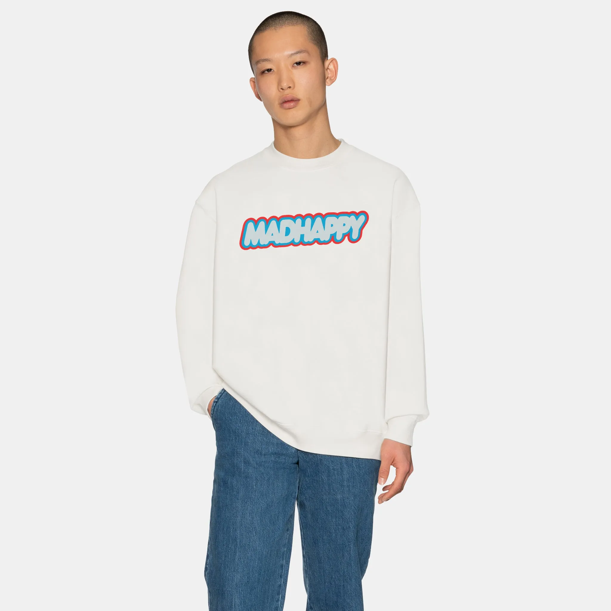 Bubblegum Universal Crewneck sold by Madhappy product image thumbnail 4