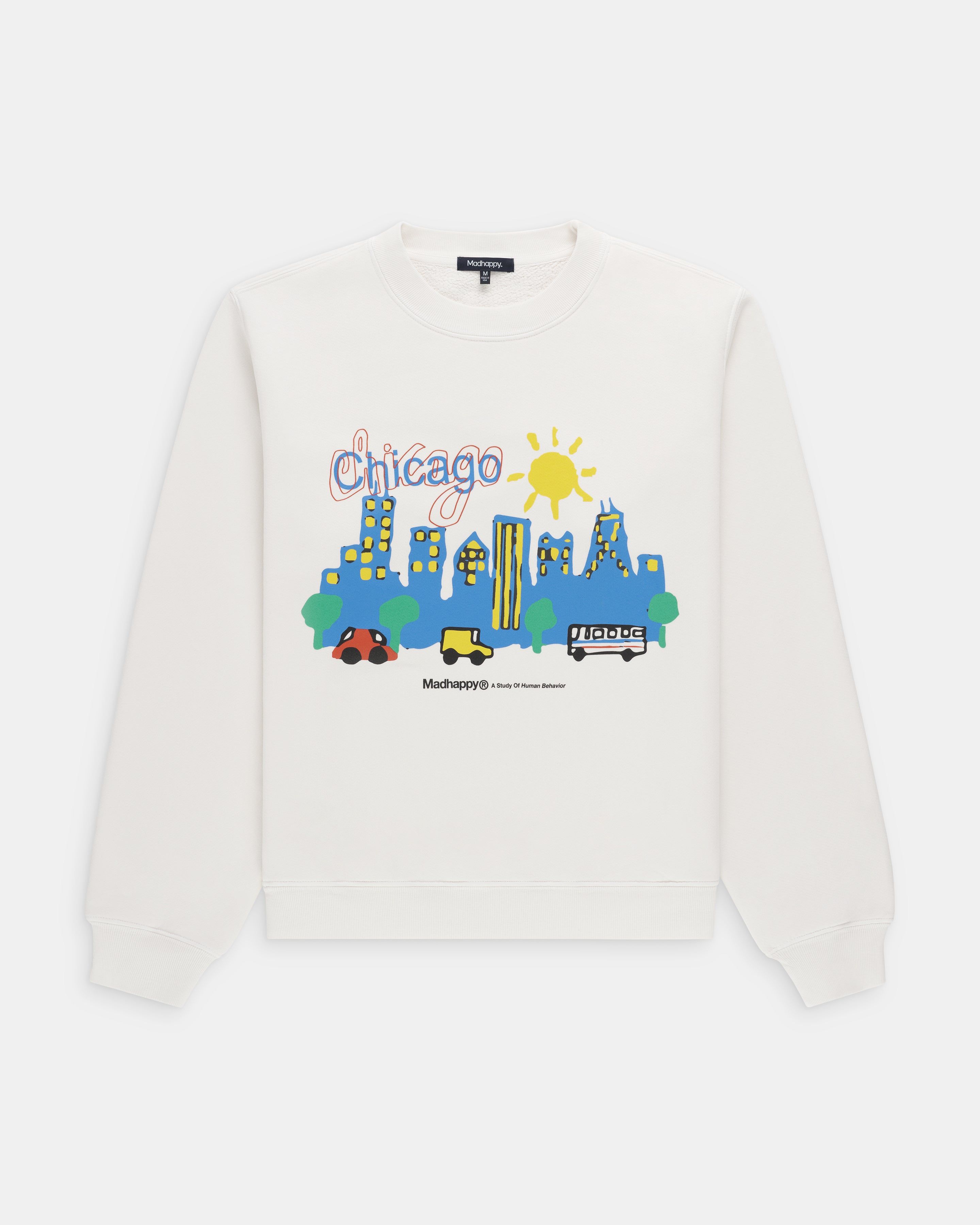Chicago Fleece Crewneck sold by Madhappy