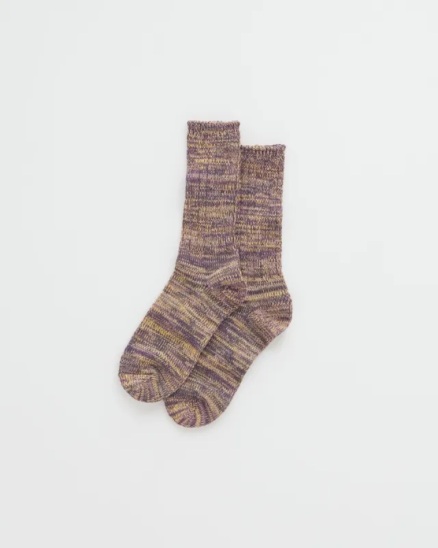 Anonymousism 5 Color Mix Crew Sock sold by Madhappy