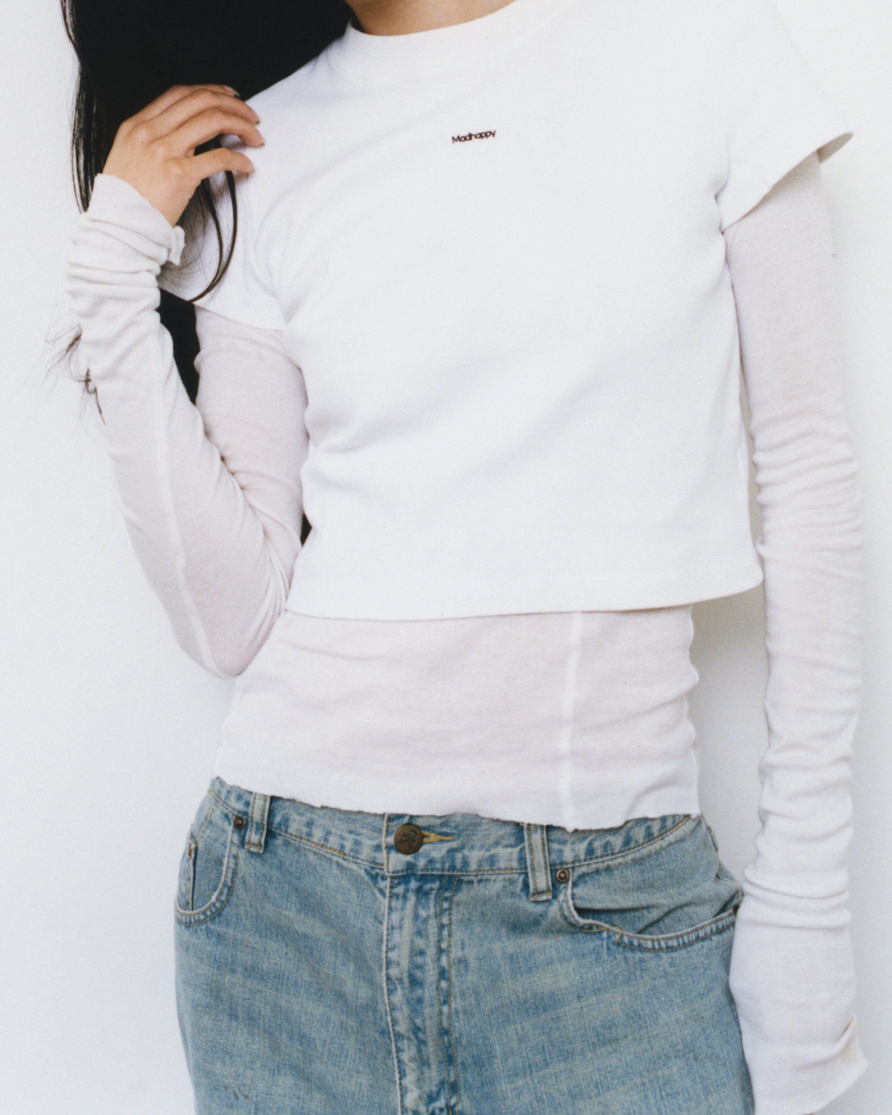 Ribbed Baby Tee sold by Madhappy product image thumbnail 5