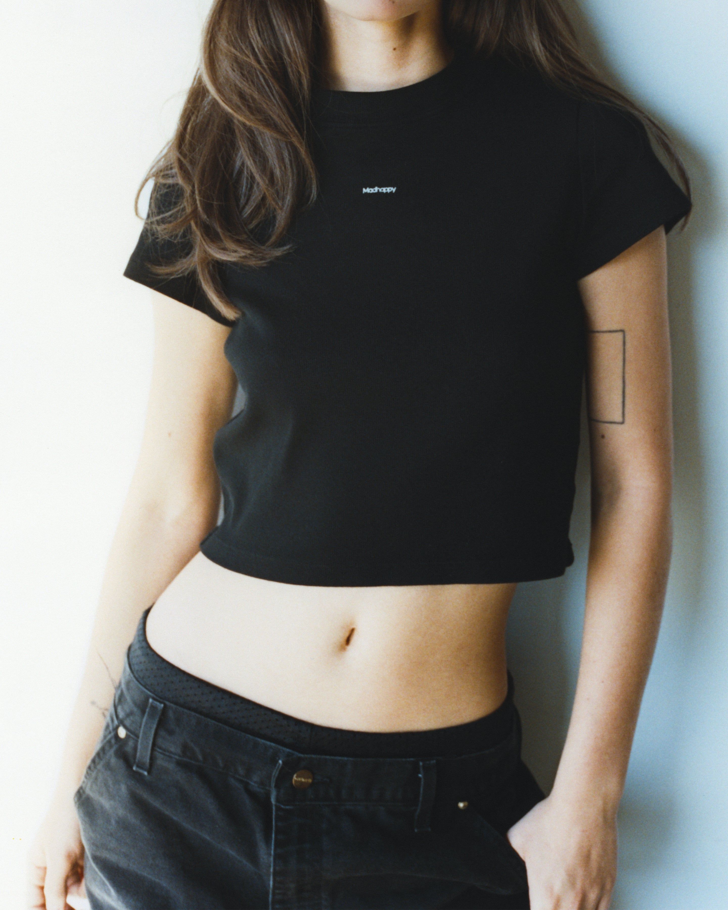 Ribbed Baby Tee sold by Madhappy product image thumbnail 2