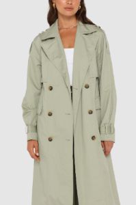 Diana Trench | Sage sold by Madison
