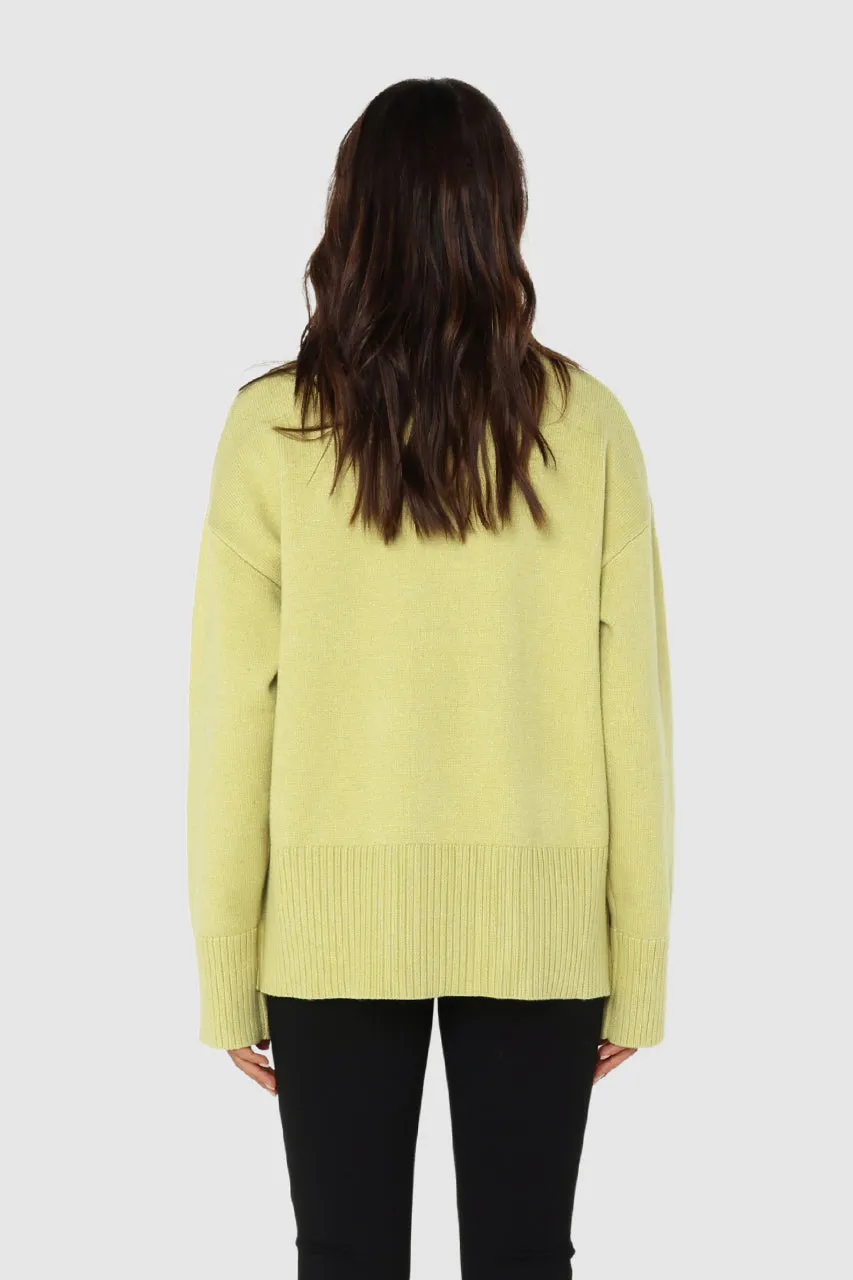 June Knit Jumper | Green sold by Madison product image thumbnail 5