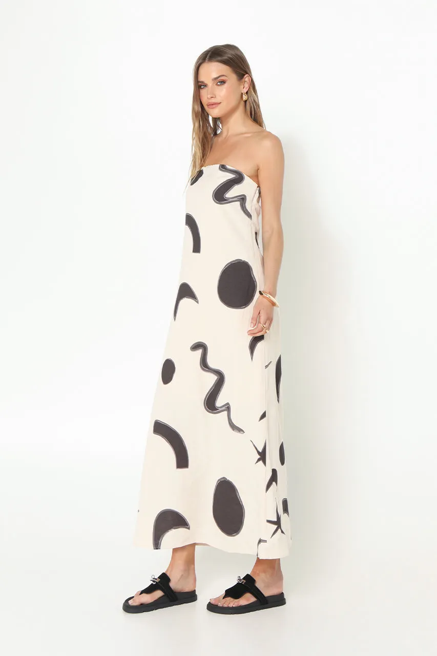 Delaney Maxi Dress | Abstract Print sold by Madison product image thumbnail 3