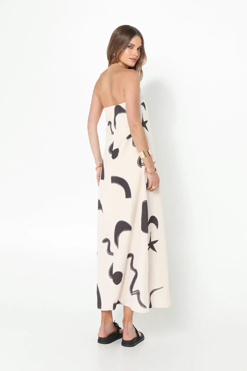 Delaney Maxi Dress | Abstract Print sold by Madison product image thumbnail 4