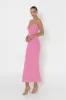 Mae Knit Midi Dress | Pink sold by Madison