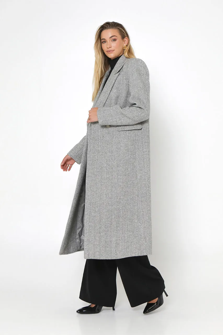 Alexander Coat | Grey sold by Madison product image thumbnail 3