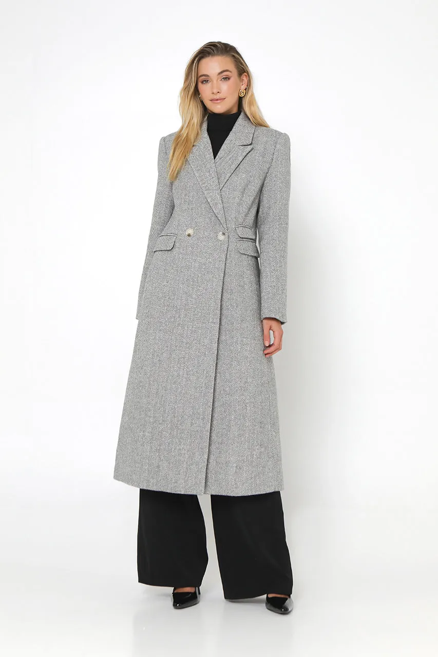 Alexander Coat | Grey sold by Madison product image thumbnail 5