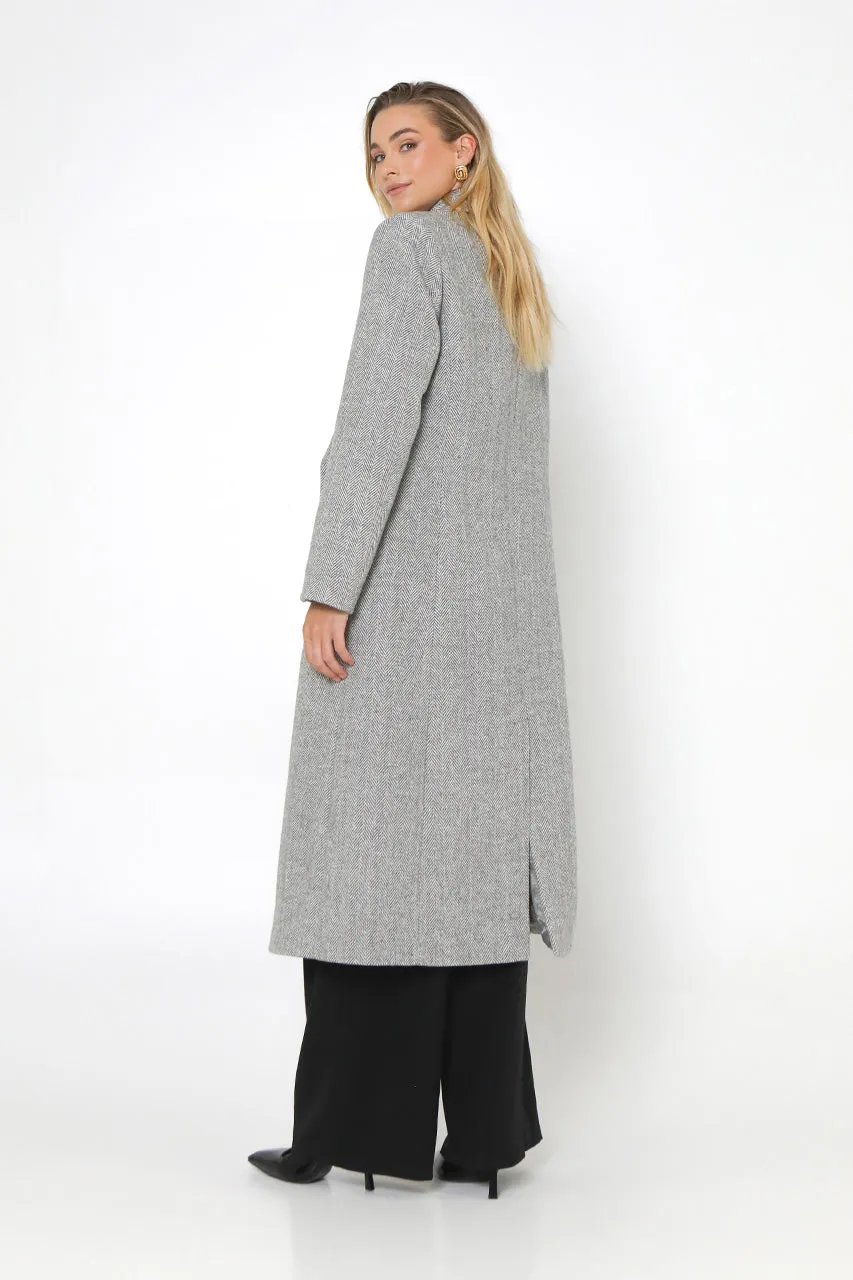 Alexander Coat | Grey sold by Madison product image thumbnail 4