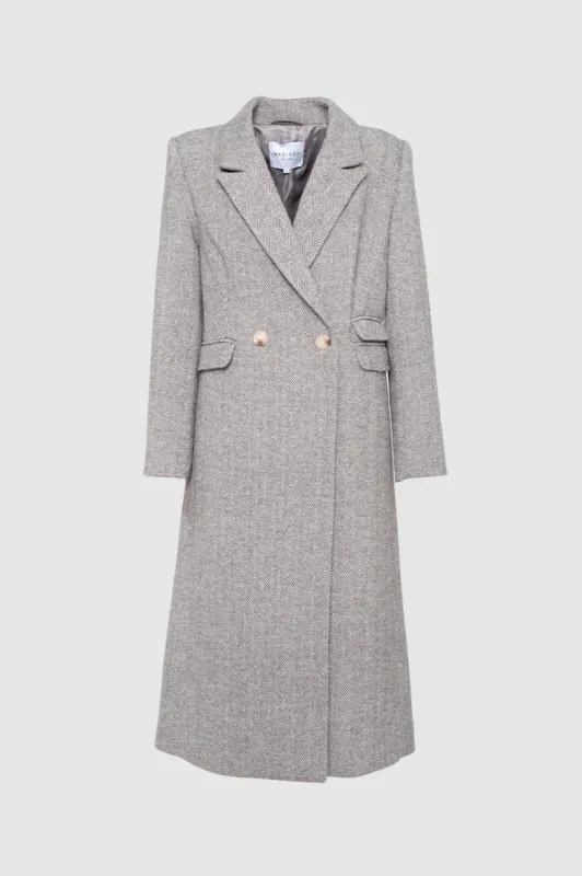Alexander Coat | Grey sold by Madison