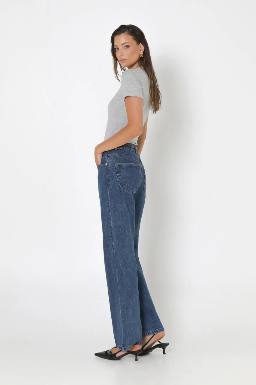 Elina Jeans | Indigo Denim sold by Madison product image thumbnail 5