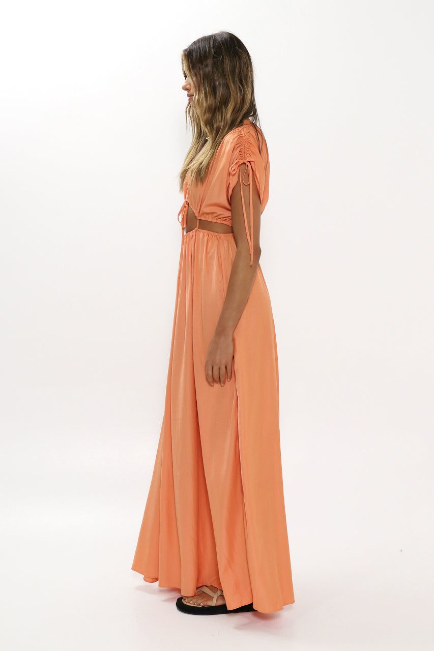 Marilyn Maxi Dress | Tangerine sold by Madison product image thumbnail 4