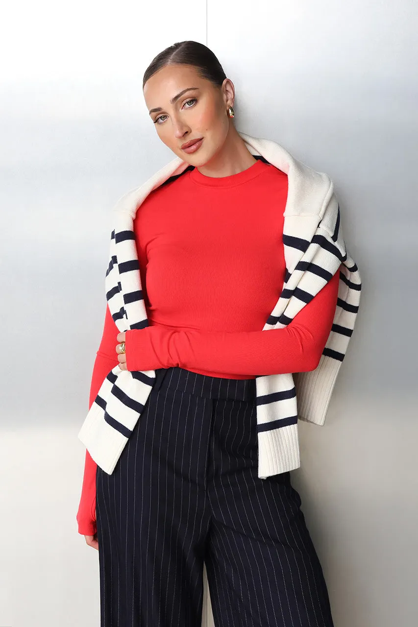 Cassidy Top | Flame sold by Madison product image thumbnail 2