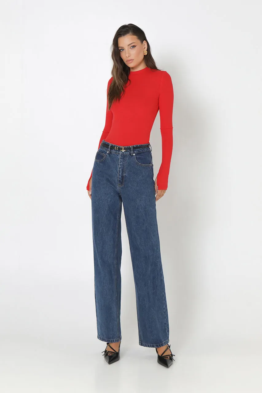 Cassidy Top | Flame sold by Madison product image thumbnail 3