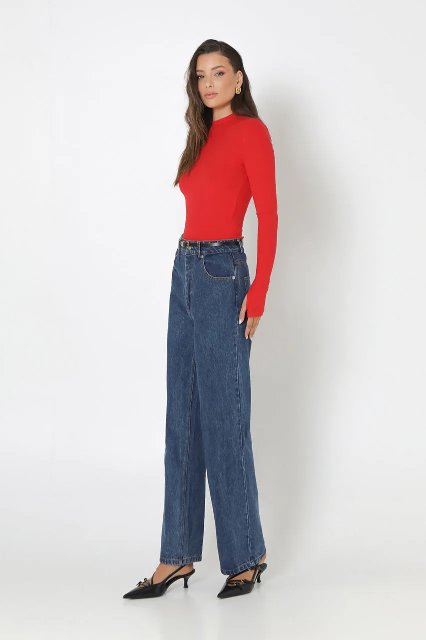 Cassidy Top | Flame sold by Madison product image thumbnail 4