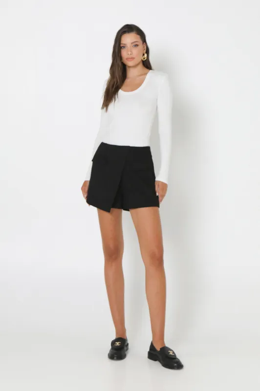 Theodore Skort | Black sold by Madison