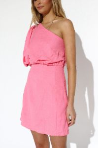 Milan Mini Dress | Pink sold by Madison