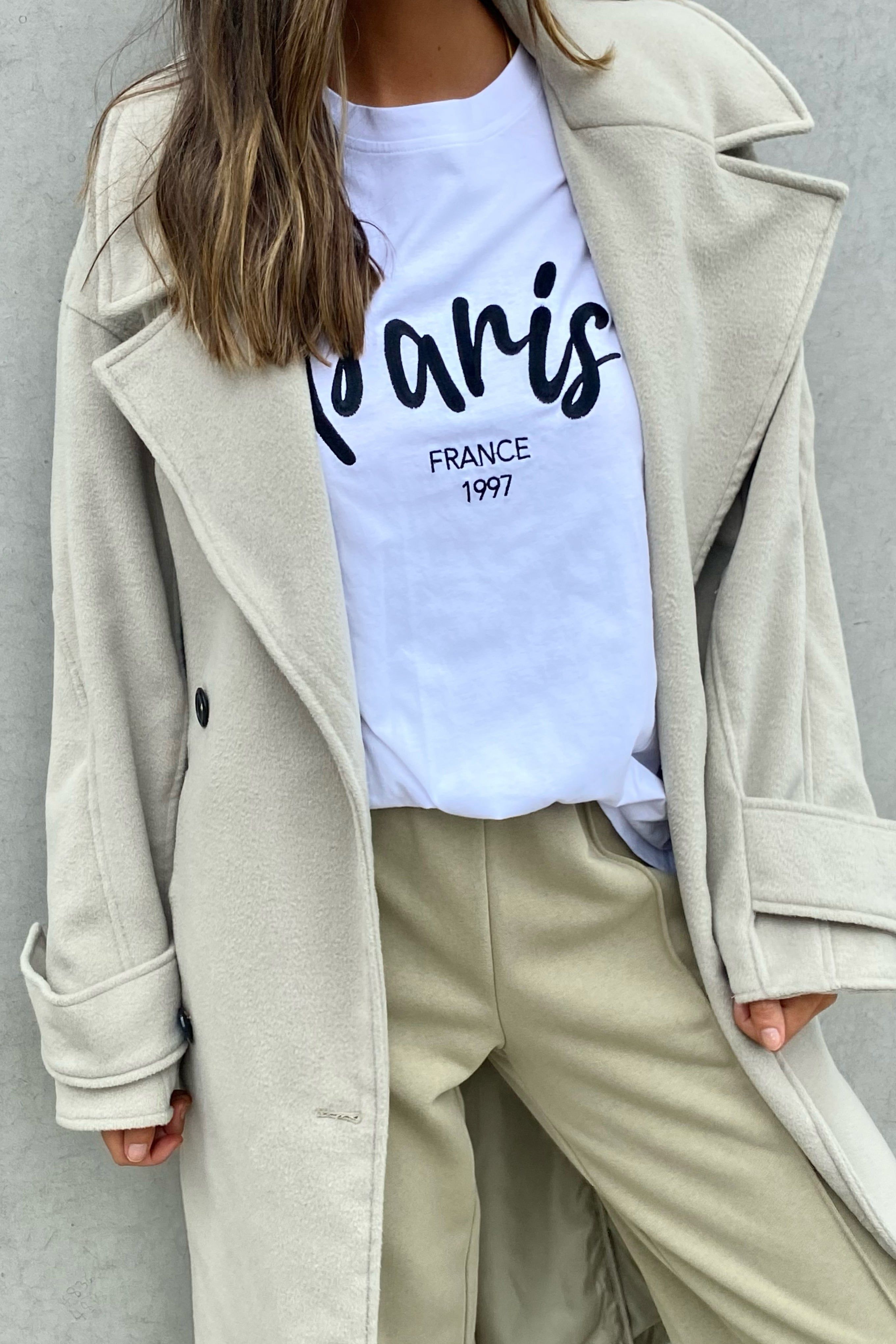Paris Tee | White sold by Madison