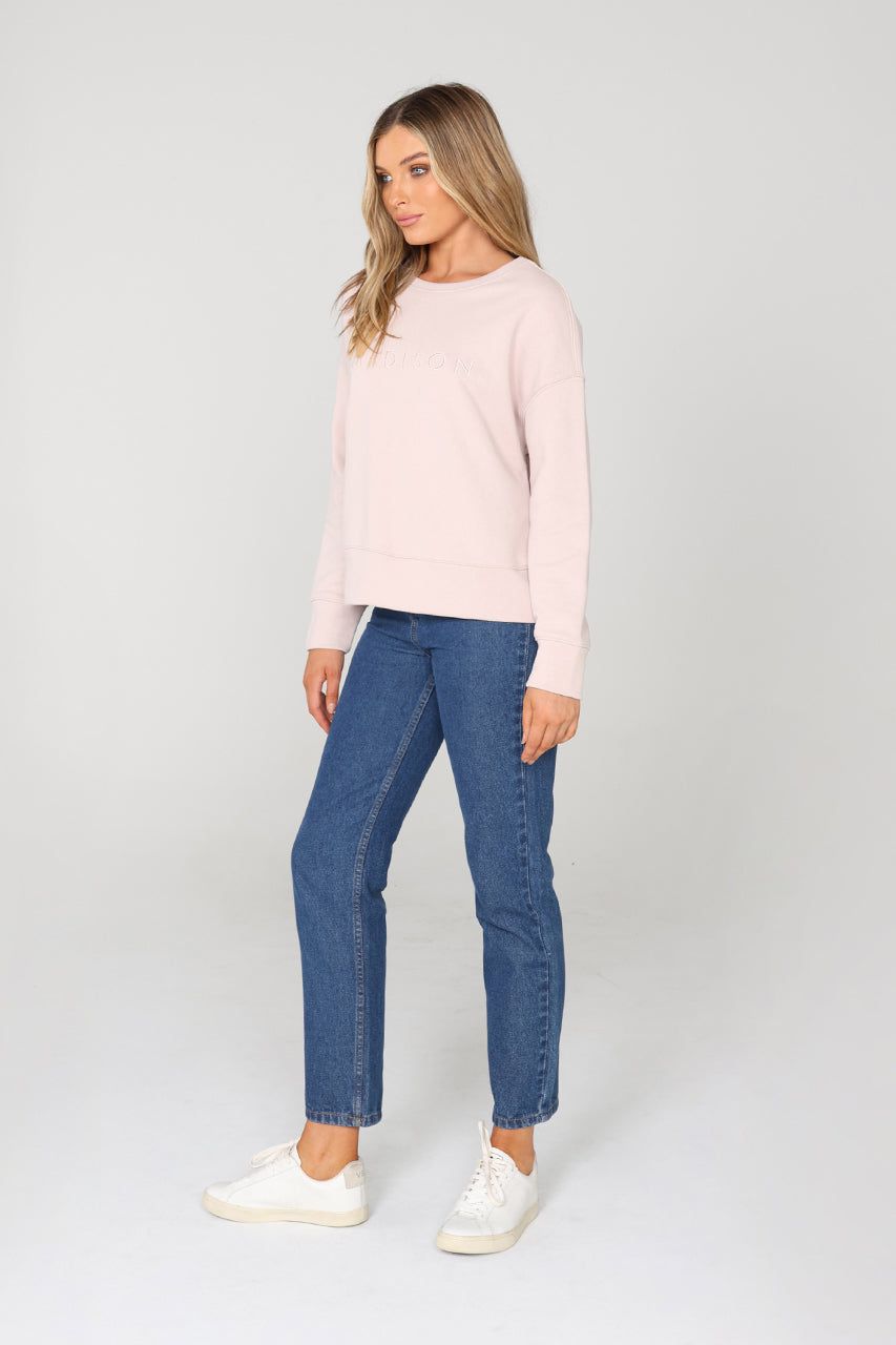 Logo Sweatshirt | Mushroom sold by Madison product image thumbnail 3