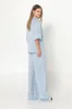 Clara Shirt | Ocean/White sold by Madison