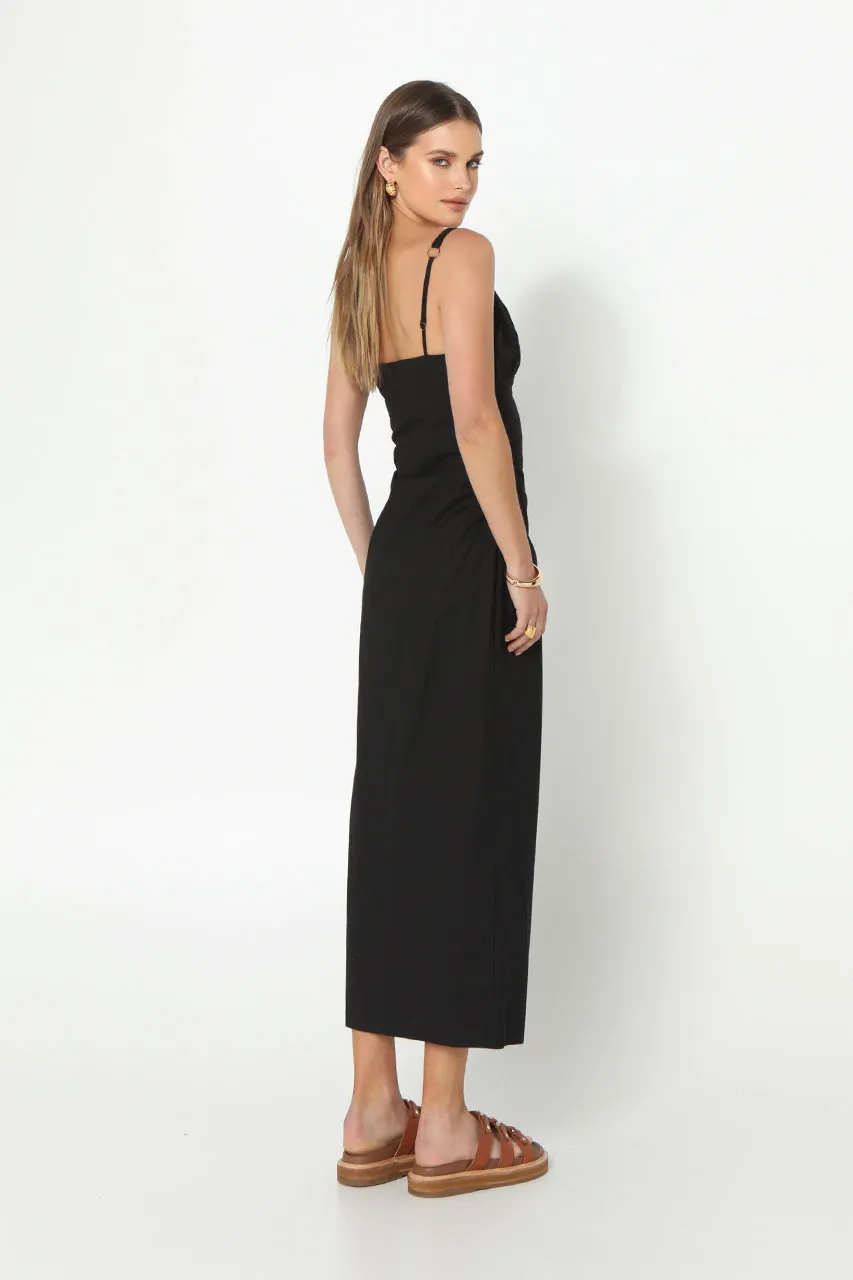 Marlow Midi Dress | Black sold by Madison product image thumbnail 3