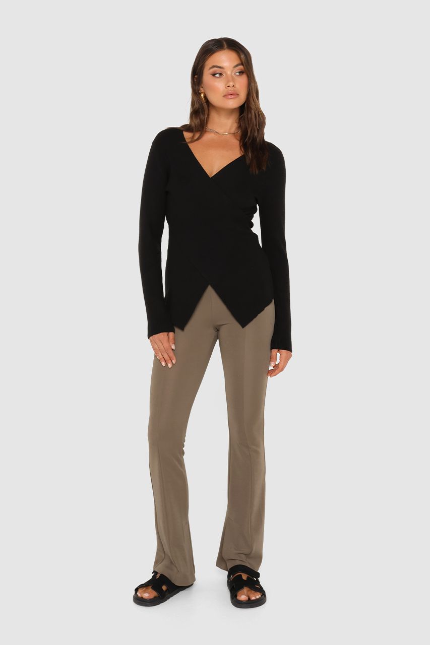 Marley Knit Top | Black sold by Madison product image thumbnail 3