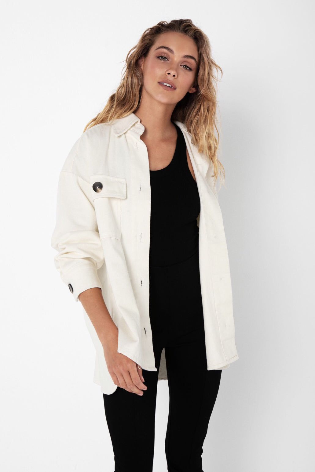 Zanthe Jacket | Cream sold by Madison product image thumbnail 3