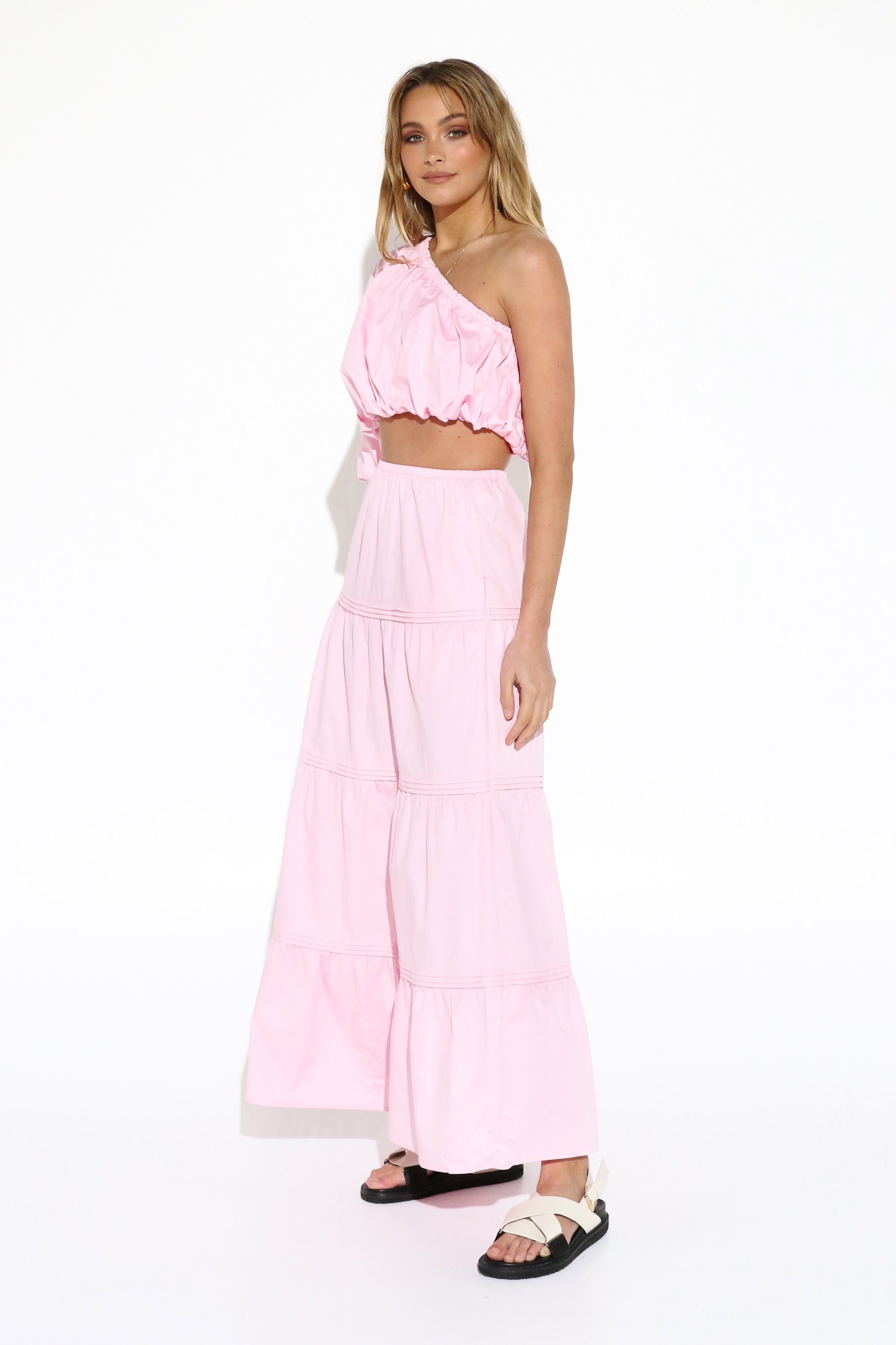 Nixie Crop | Pink sold by Madison product image thumbnail 4