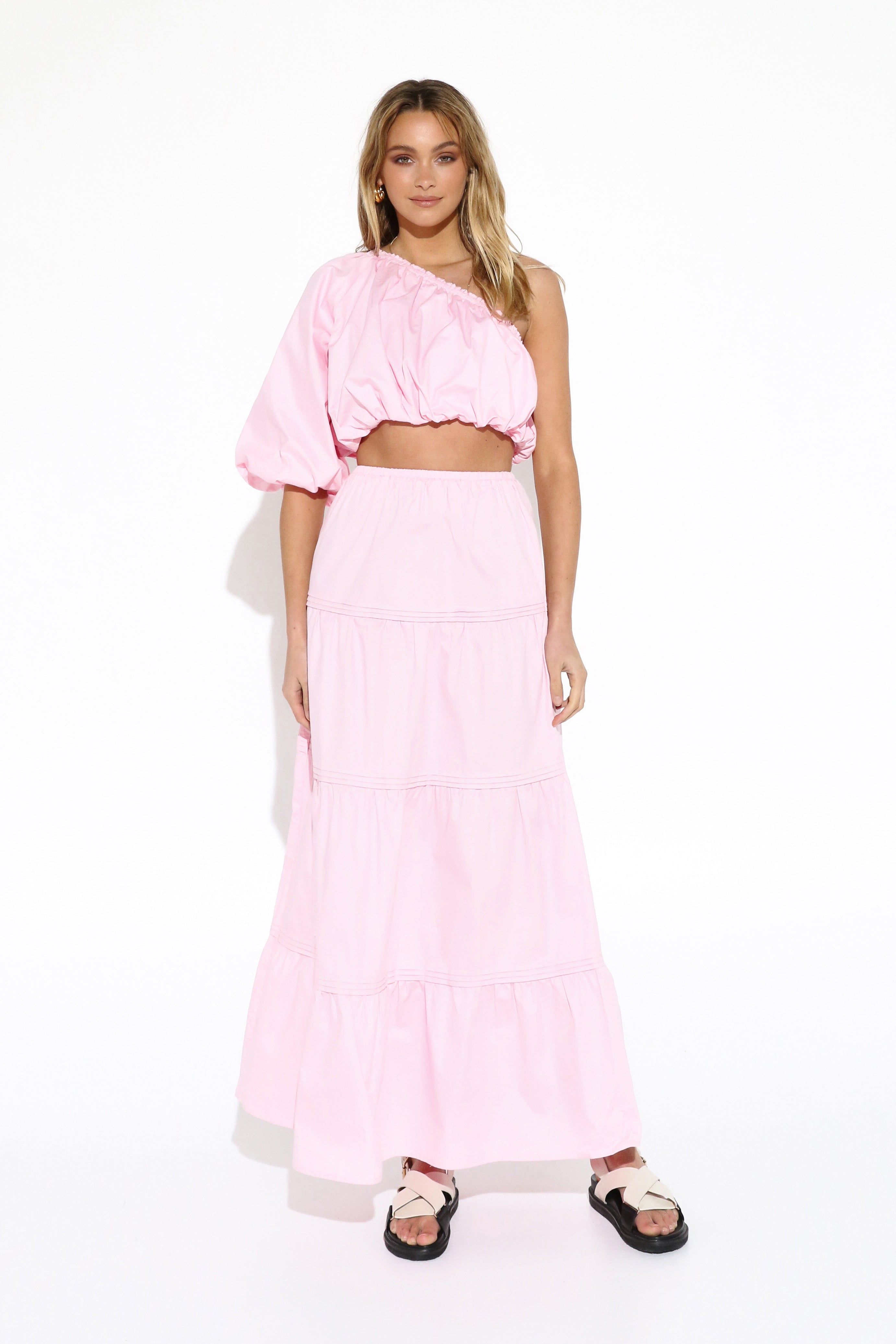 Nixie Crop | Pink sold by Madison product image thumbnail 2