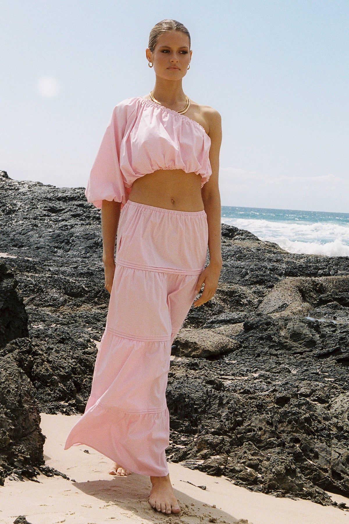 Nixie Crop | Pink sold by Madison product image thumbnail 6