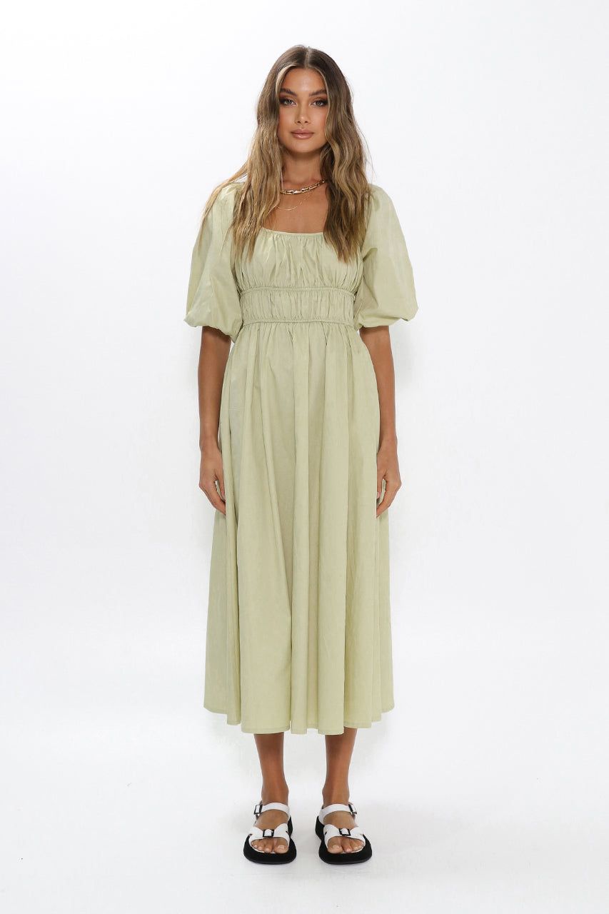 Milana Maxi Dress | Pistachio sold by Madison product image thumbnail 2