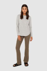 Iris Knit Top | Grey Marle sold by Madison