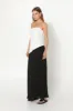 Joanna Maxi Dress | White & Black sold by Madison