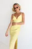 Marlow Midi Dress | Lemon sold by Madison