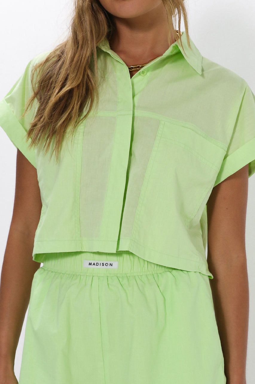 Oakley Top | Lime sold by Madison product image thumbnail 6