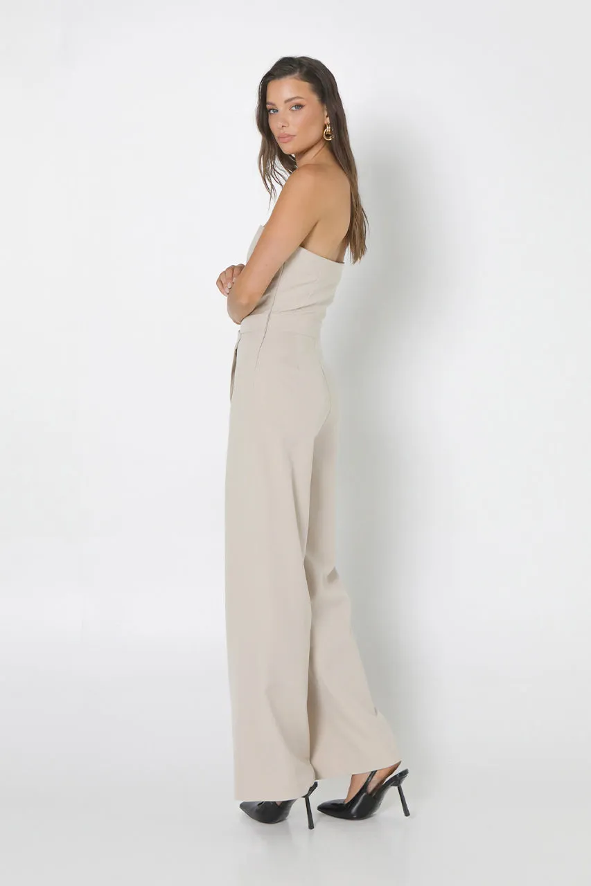 Patricia Jumpsuit | Bone sold by Madison product image thumbnail 4