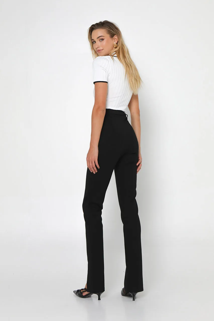 Georgia Knit Top | White sold by Madison product image thumbnail 4