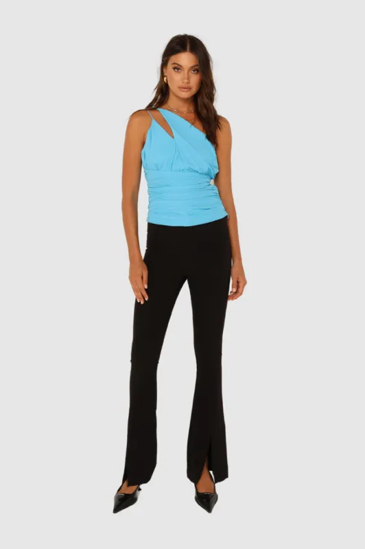 Adessa Top | Cyan sold by Madison