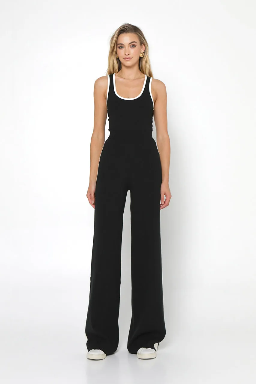 Varsity Knit Pants | Black sold by Madison