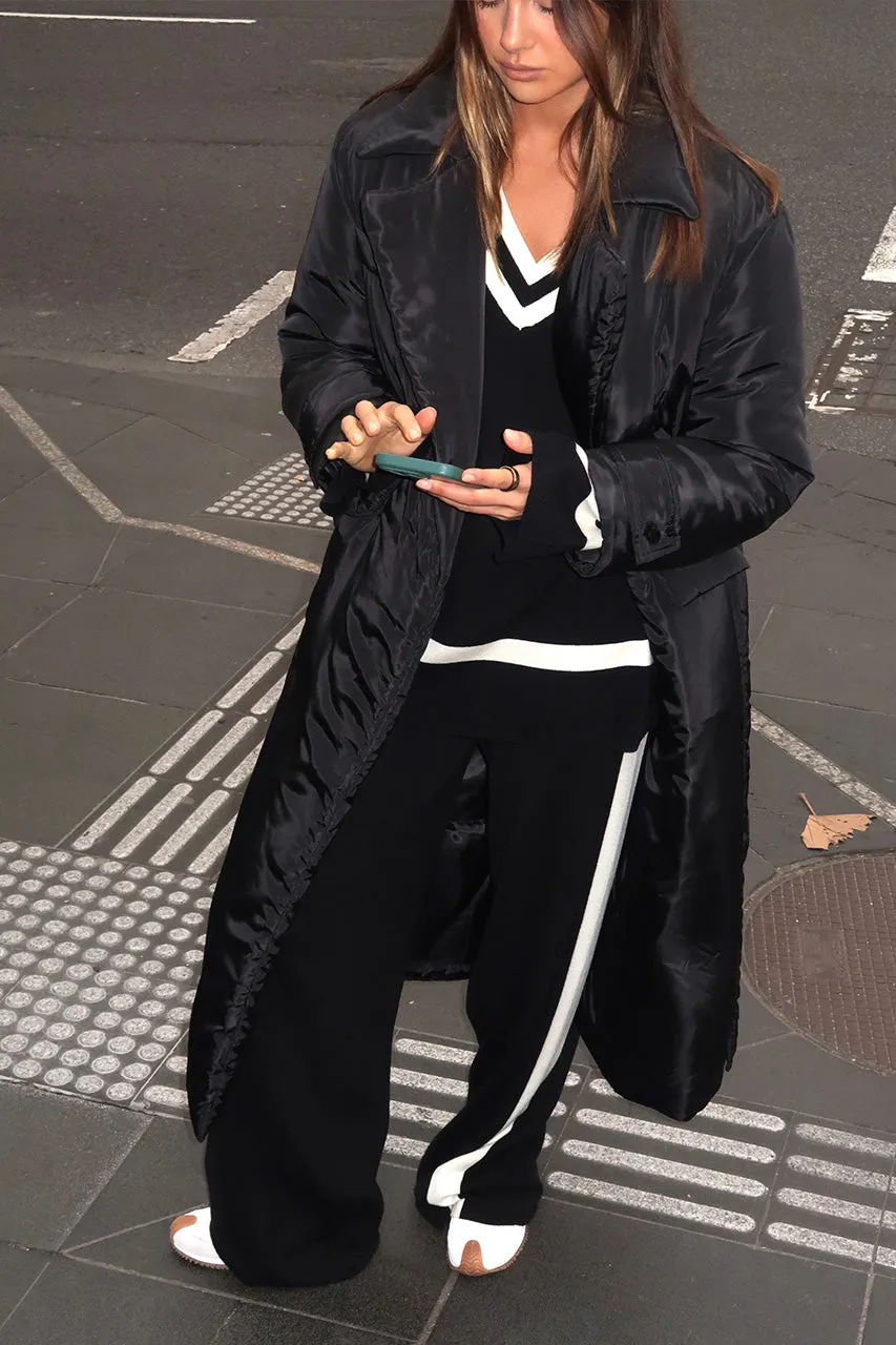 Varsity Knit Pants | Black sold by Madison product image thumbnail 2