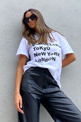 Cities Tee | White sold by Madison