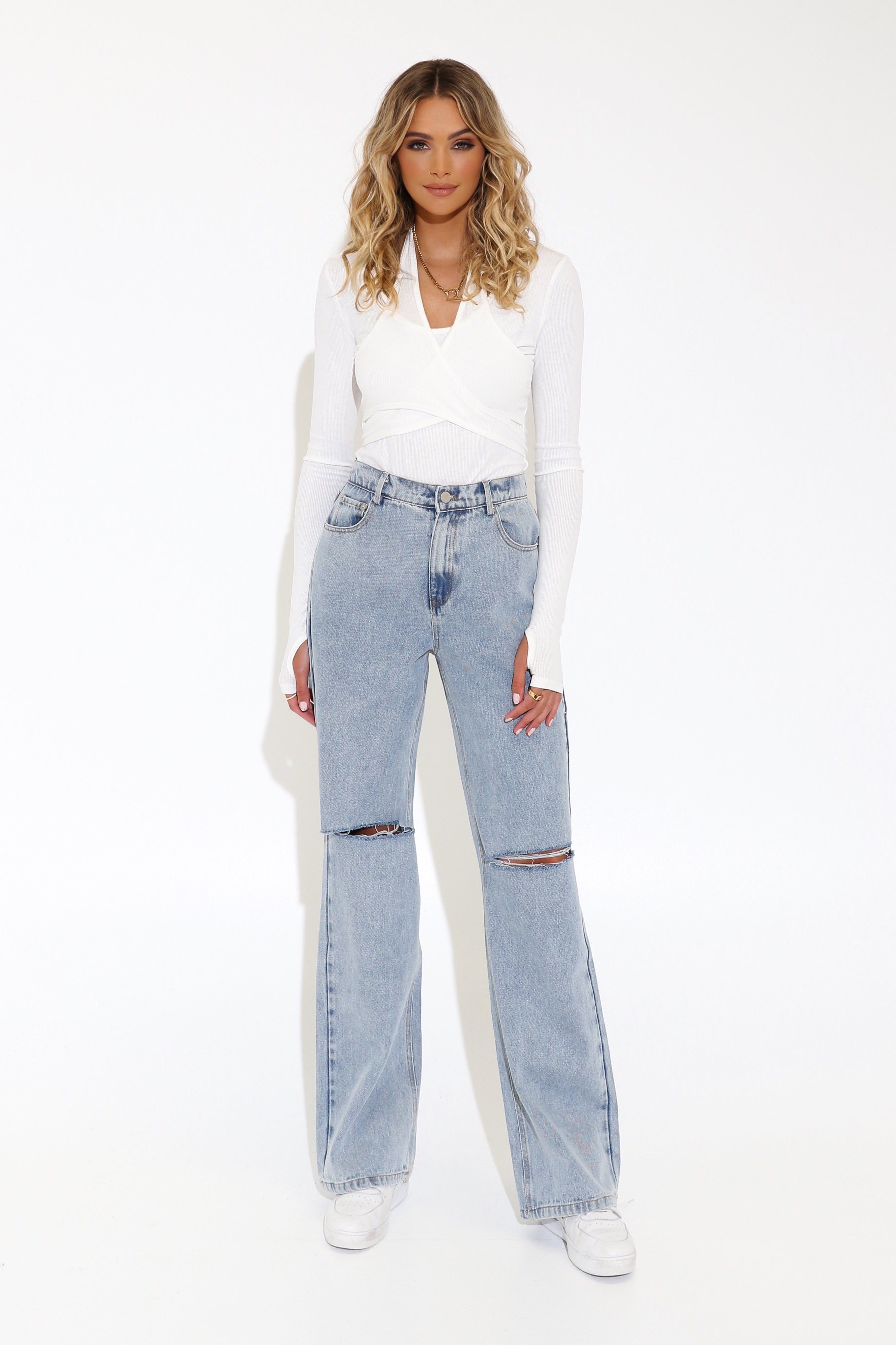 Dixie Top | White sold by Madison product image thumbnail 2