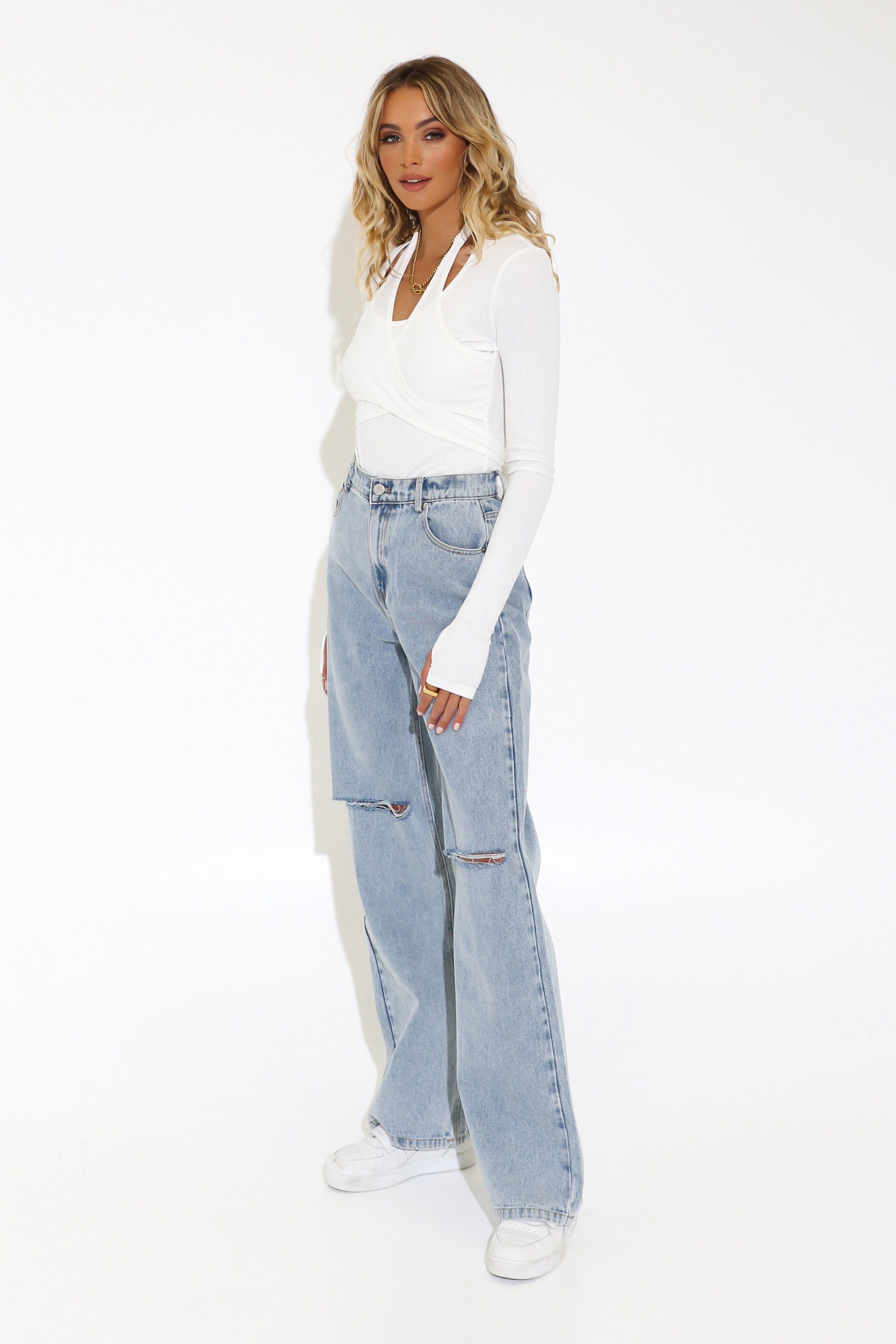 Dixie Top | White sold by Madison product image thumbnail 3