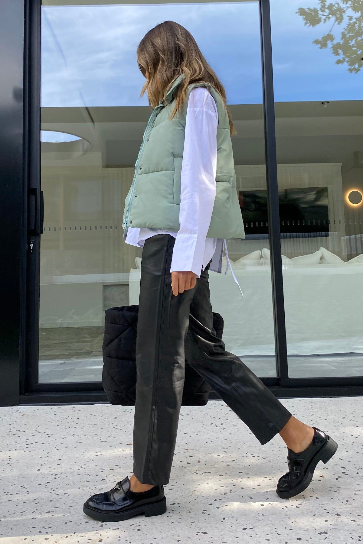 Jordy Puffer Vest | Sage sold by Madison product image thumbnail 5