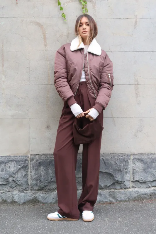 Wynter Pants | Cocoa sold by Madison