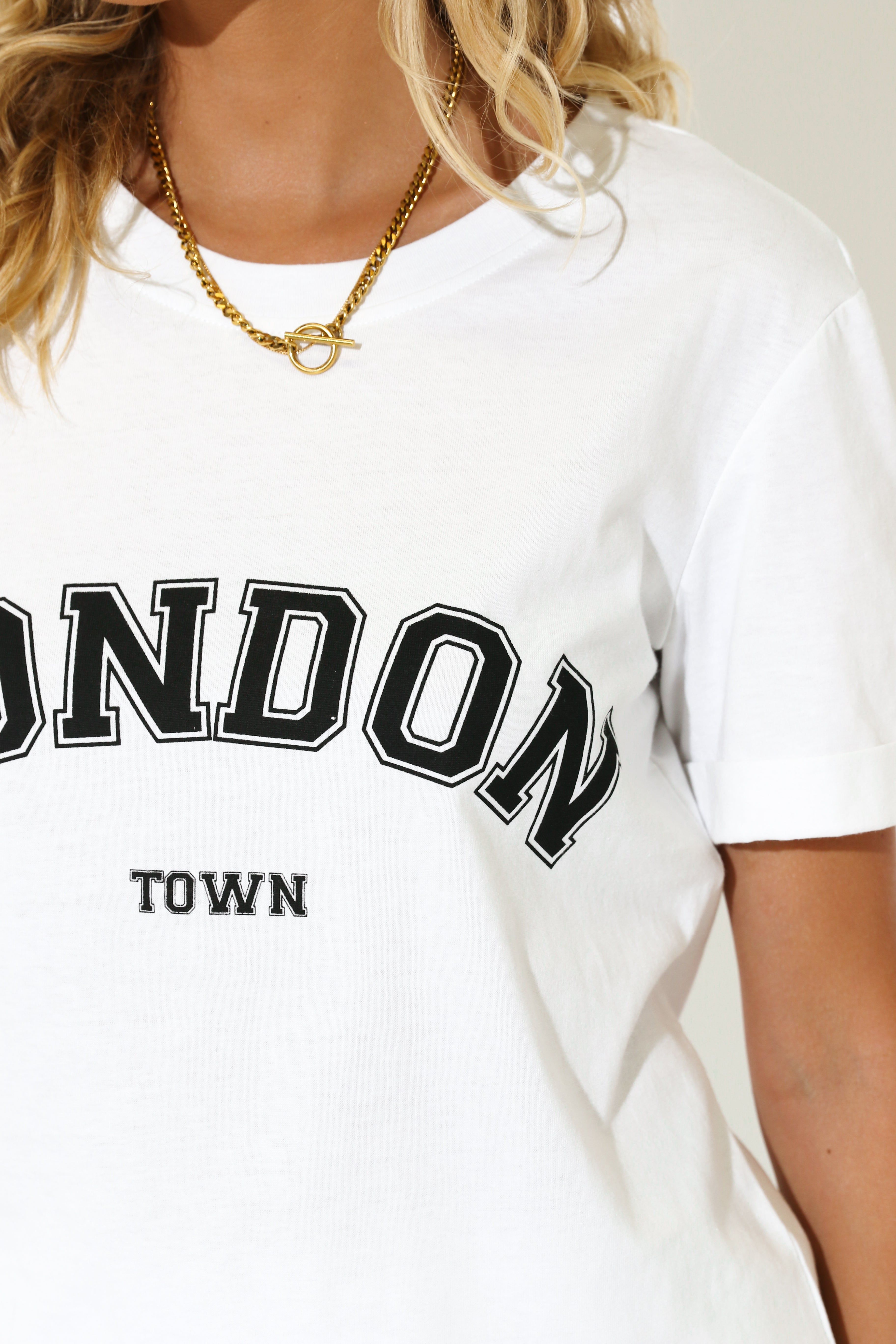 London Tee | White sold by Madison product image thumbnail 5