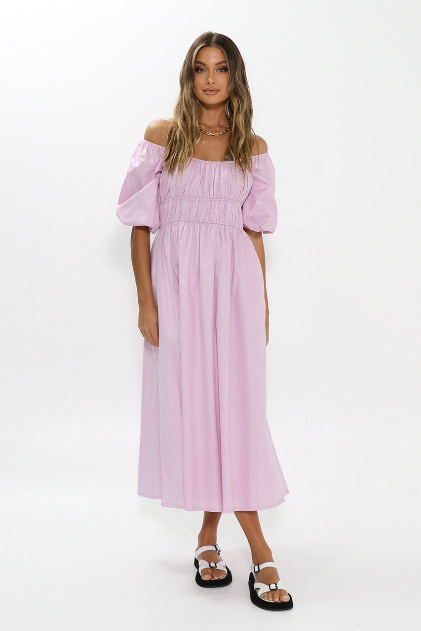 Milana Maxi Dress | Lilac sold by Madison