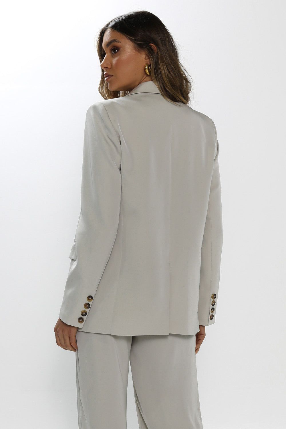 Giselle Blazer | Chalk sold by Madison product image thumbnail 4
