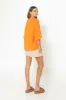 Irena Shirt | Orange sold by Madison