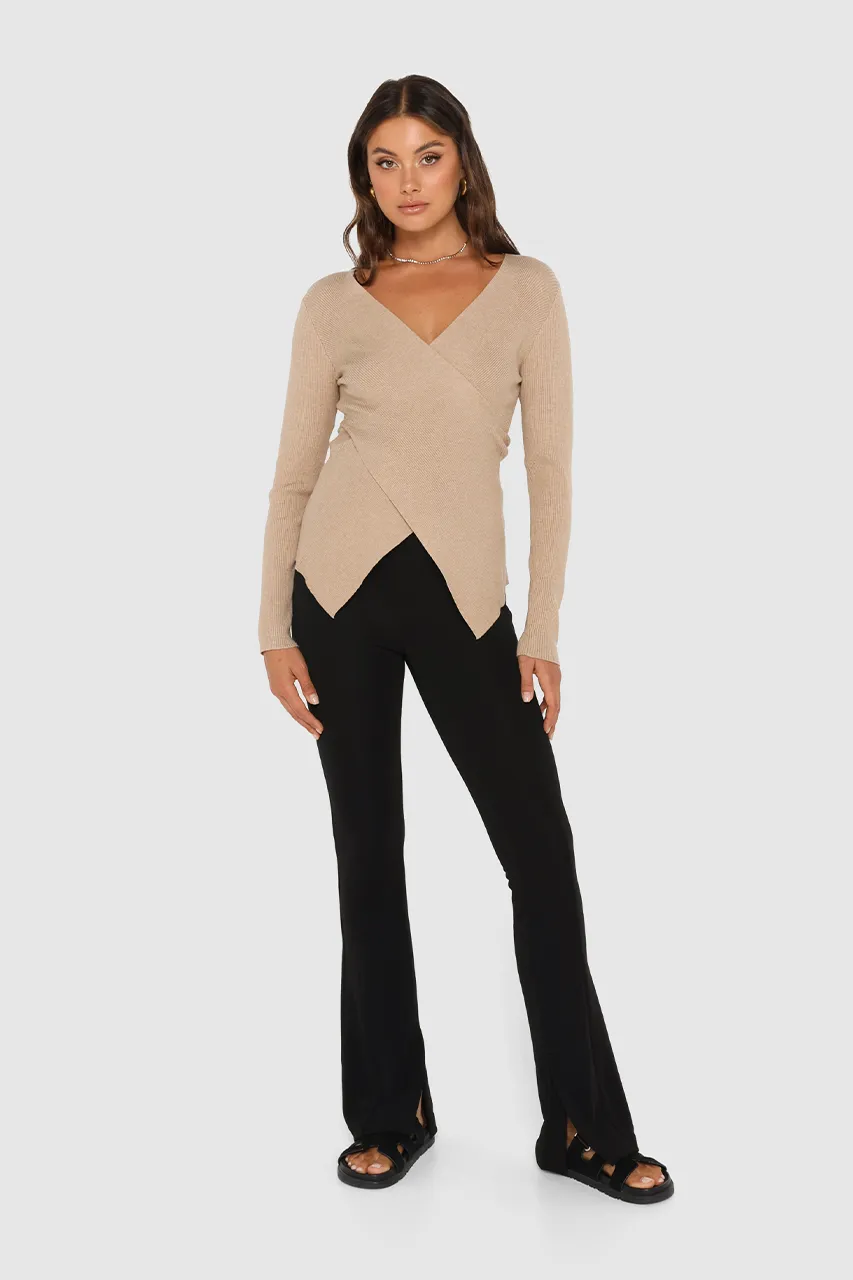 Marley Knit Top | Oat sold by Madison product image thumbnail 4